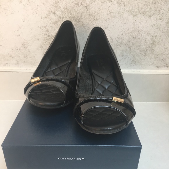 cole haan emory wedge open toe